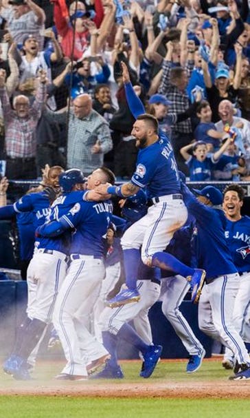 Donaldson dashes home, Blue Jays beat Rangers to win ALDS